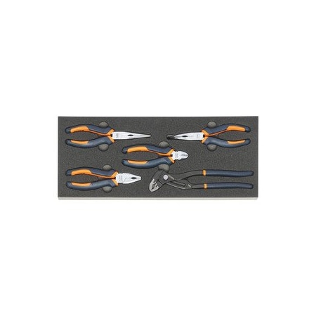 Garant Pliers set in Heavy Duty Foam, 5 Pc 954201 5